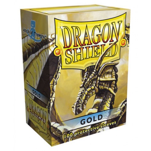 Details about   Dragon Shield Protective Card Sleeves 100 Count Gold 