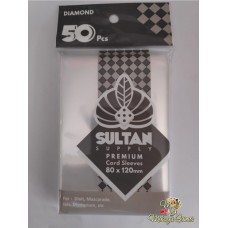 Sultan Diamond 80mm X 120mm (82 X 122) Board Game Sleeves 50pcs