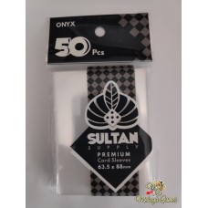 Sultan Onyx 63.5mm X 88mm (66 X 91) Board Game Sleeves Standard 50pcs
