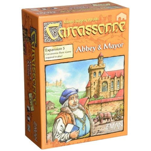 Abbey and Mayor Carcassonne Expansion 5 