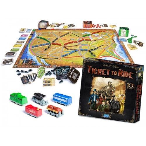 New Ticket to Ride 15th Anniversary Edition 